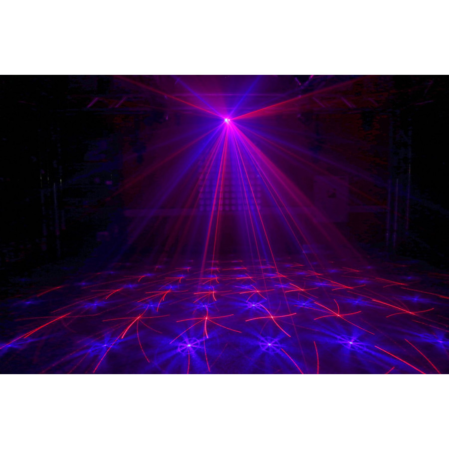 Laser Double 600 MW RGB GOBO DMX IRC ANTHE II Beam Z France Effect