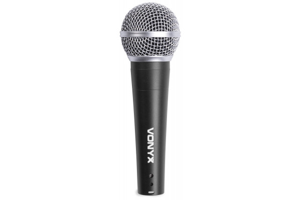 YUNDAP Microphones Dynamiques Câblés, Micros Portables Professionnels avec  Câble de 10 Pieds avec Prise Micro 1/4 pour Chanter, Discours, Mariage,  Scène 