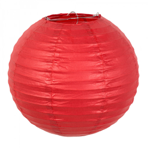 lanterne rouge papier