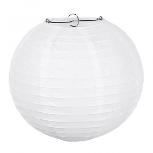 lanterne blanche papier
