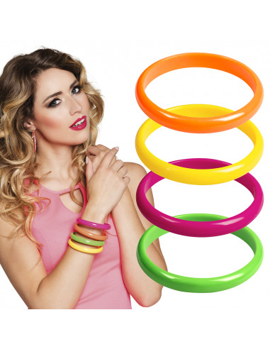 bracelet fluo multicolore
