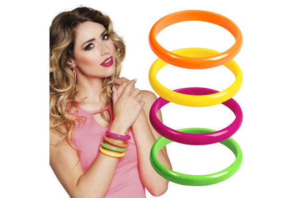 bracelet fluo multicolore