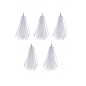 pompons ballons blancs 2