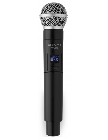 Micros condensateurs Système micro Dynamique de poche 25 Fréquence UHF  Microphone sans fil pour karaoké sur PENNSYLVANIE Sortie de haut-parleur de