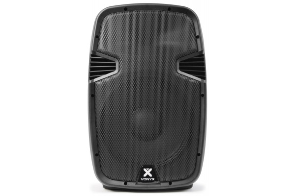 enceinte active noire