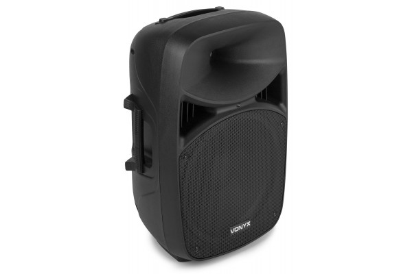 enceinte stereo noir