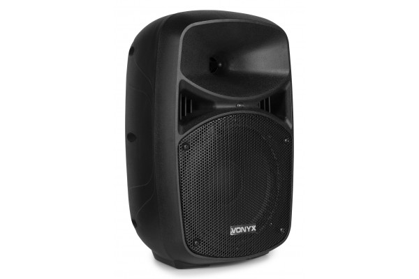 enceinte stereo noir