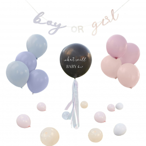 kit ballons gender reveal 2