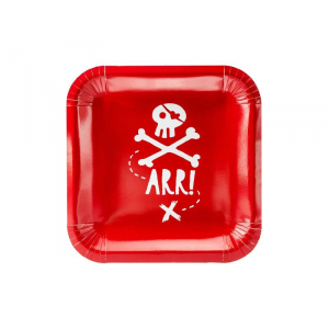 assiette anniversaire pirate