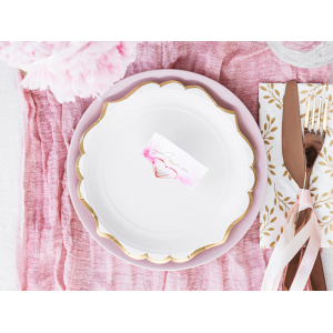 assiettes blanches 2