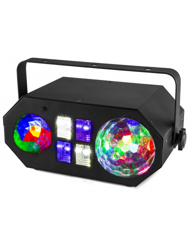 DELIBANG Lumiere Disco RGBW UV LED Par, Projecteur Lumiere Scene