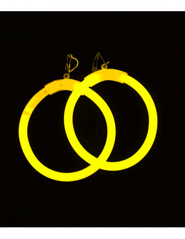 Années 80 - bandeau UV jaune fluo Bandeau