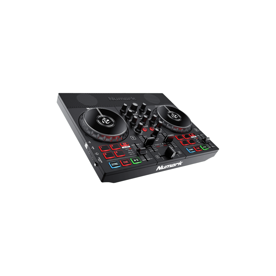 Numark Party Mix Live - Platine DJ avec enceintes intégrées, jeux