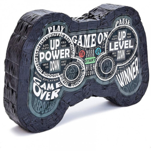 pinata manette jeux video noire