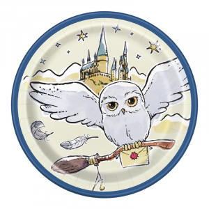 assiettes Harry Potter hedwige