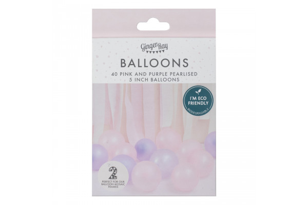 ballons roses pack