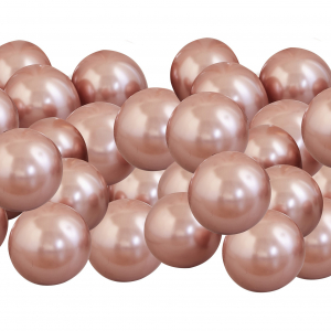 ballons roses gold