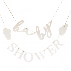 guirlande baby shower nuage