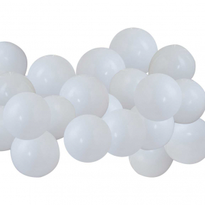 arche ballons blancs