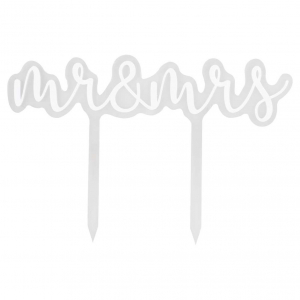 cake topper mr & mrs