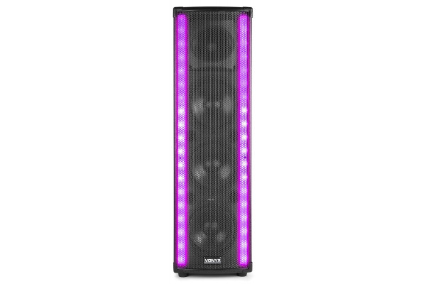 enceinte active bluetooth effets roses