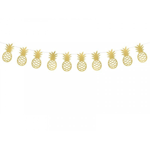 banderole anniversaire ananas