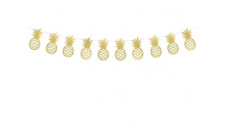 banderole anniversaire ananas