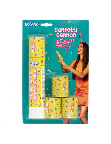 Canon à Confettis Multicolores