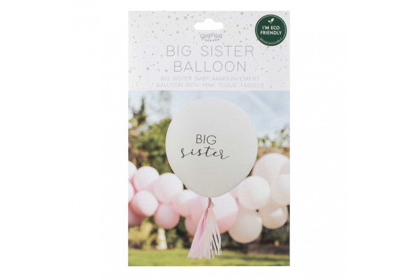 ballon big sister fille pack