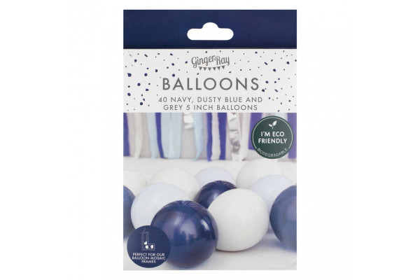 ballons bleu marine pack