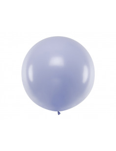 Ballon écologiques gonflable de couleur bleu pastel
