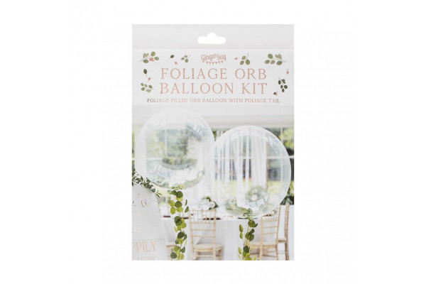 ballon transparent vigne pack