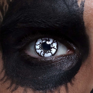 lentilles epouvantail noires