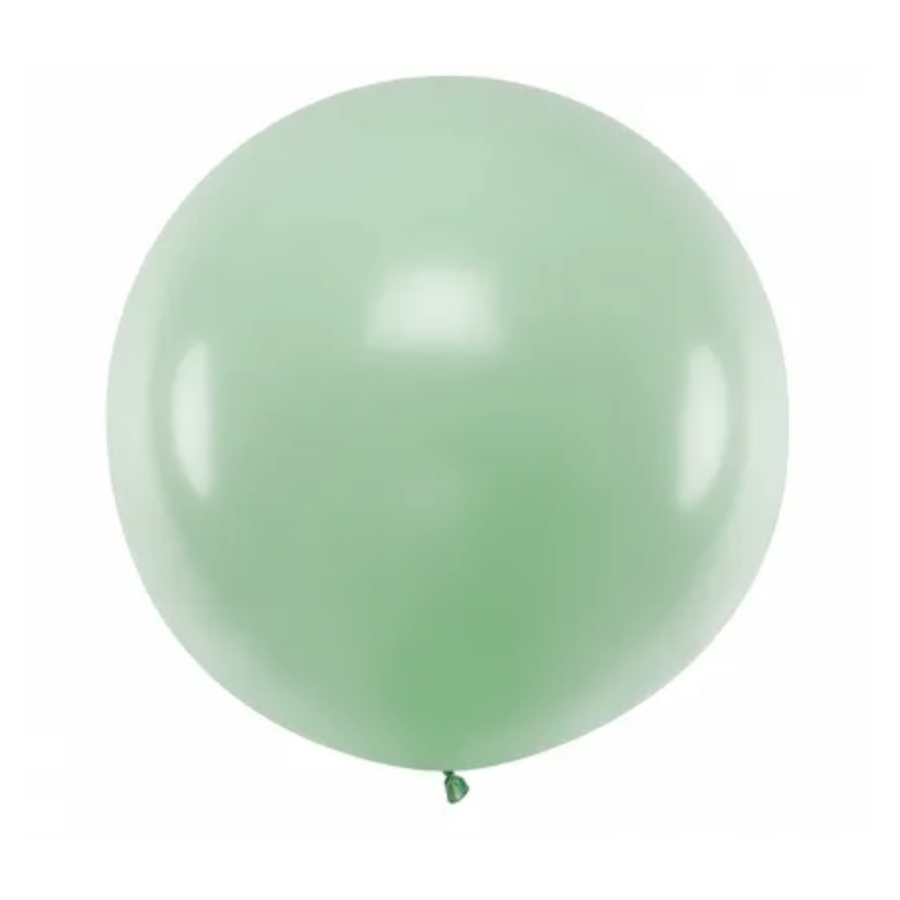Ballon géant vert pastel