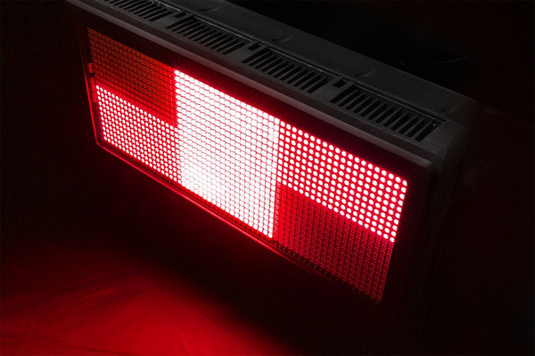 stroboscope led rouge