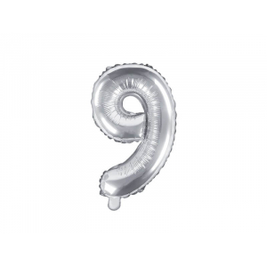 Ballon anniversaire chiffre argent
