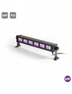 Lumière noire UV pour la fête, budgétaire avec USB, néon 6WLED