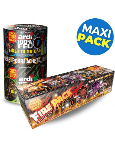 Maxi Pack 2 feux d'artifice - Ardi...
