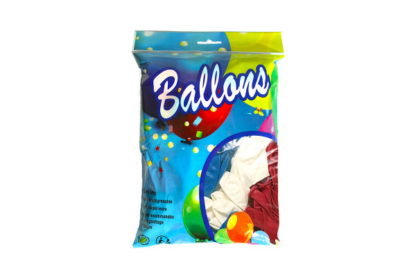ballons tricolores pack