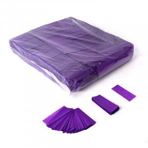 confettis rectangulaires violets