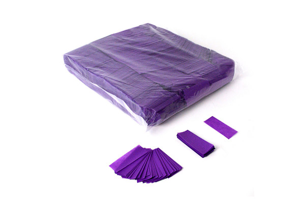 confettis rectangulaires violets