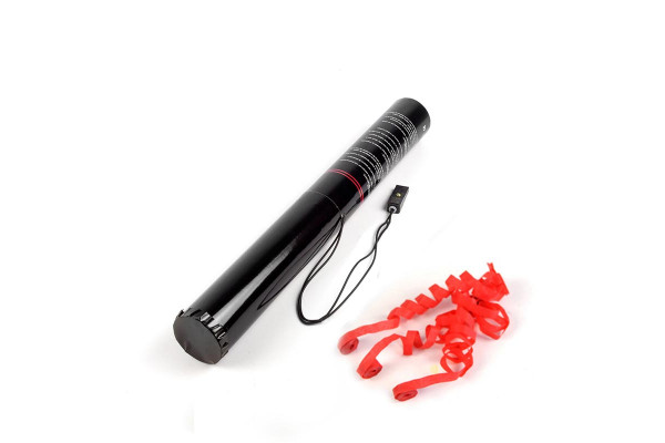 canon confettis rouge