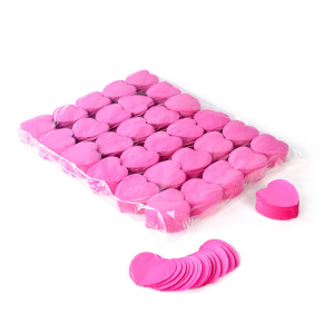 confettis coeur rose