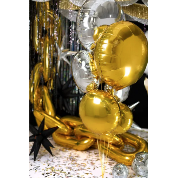 A silver balloon with the number 1 on it 49391213 PNG