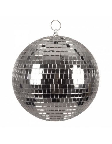 boule disco argent