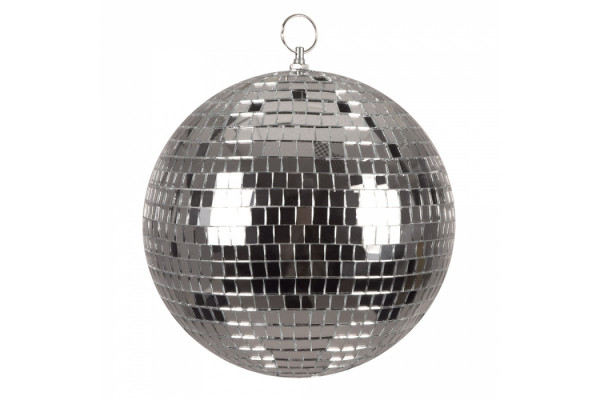 boule disco argent