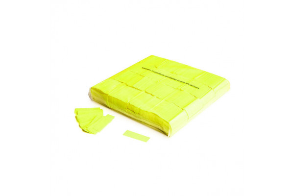 confettis jaune fluo