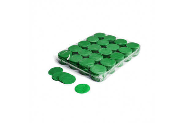 confettis vert rond