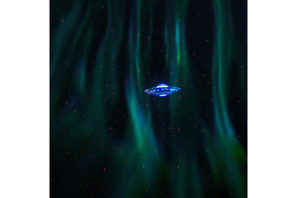 projecteur aurore boreale etoile