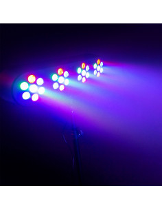 Projecteur laser effet ciel étoilé vert/rouge avec mouvements au rythme de  la musique